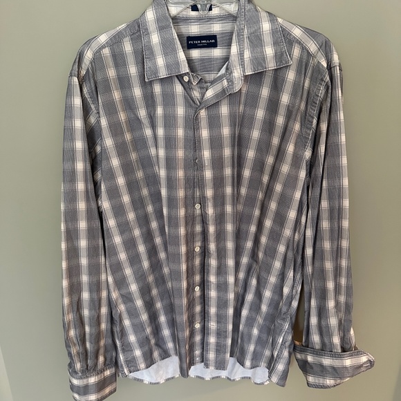 Peter Millar LS Shirt, size L - Picture 1 of 4
